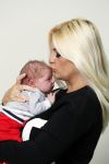 Wateringen 22 oktober 2016
Bobbi Eden en man Mark Laurenz met hun zoon Brandon ray.