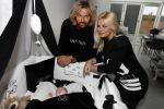 Wateringen 22 oktober 2016
Bobbi Eden en man Mark Laurenz met hun zoon Brandon ray.