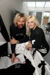 Wateringen 22 oktober 2016
Bobbi Eden en man Mark Laurenz met hun zoon Brandon ray.