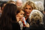 Amsterdam 10 november 2016
Opening Vondelgym Arie Boomsma op de wibautstraat. Vrouw Arie Romy met hun dochter Bobby Jo