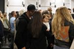 Amsterdam 10 november 2016
Opening Vondelgym Arie Boomsma op de wibautstraat. Vrouw Arie Romy met hun dochter Bobby Jo