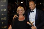 Amsterdam 13 oktober 2016
Televizierring 2016 in de heineken music Hall.
Carlo Boszhard met vriend en moeder