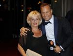 Amsterdam 13 oktober 2016
Televizierring 2016 in de heineken music Hall.
Carlo Boszhard met vriend en moeder