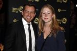 Amsterdam 13 oktober 2016
Televizierring 2016 in de heineken music Hall.
Dan Karaty met zijn vrouw