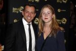 Amsterdam 13 oktober 2016
Televizierring 2016 in de heineken music Hall.
Dan Karaty met zijn vrouw