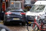 Amsterdam 2 november 2016
ajax speler el Ghazi rijdt met zijn mercedes tegen busje aan