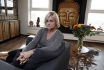 Amsterdam 21 oktober 2016
Erika Eleniak ( baywatch) wordt geinterviewd door Annette de Vries