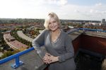Amsterdam 21 oktober 2016
Erika Eleniak ( baywatch) wordt geinterviewd door Annette de Vries