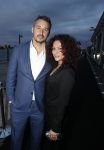 Amsterdam 8 oktober 2016
JFK Gala in the harbour club Amsterdam. Eva van de Wijdeven en partner Naftali Wattilete