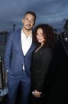 Amsterdam 8 oktober 2016
JFK Gala in the harbour club Amsterdam. Eva van de Wijdeven en partner Naftali Wattilete