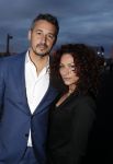 Amsterdam 8 oktober 2016
JFK Gala in the harbour club Amsterdam. Eva van de Wijdeven en partner Naftali Wattilete