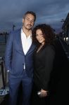 Amsterdam 8 oktober 2016
JFK Gala in the harbour club Amsterdam. Eva van de Wijdeven en partner Naftali Wattilete