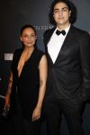 Amsterdam 31 oktober 2016 
Premiere fataal in Tuschinski. Fajah Lourens met een kennis