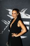 Amsterdam 31 oktober 2016 
Premiere fataal in Tuschinski. Fajah Lourens met een kennis