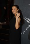 Amsterdam 31 oktober 2016 
Premiere fataal in Tuschinski. Fajah Lourens met een kennis