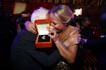 Amsterdam 13 oktober 2016
Televizierring 2016 in de heineken music Hall. Winnares Floortje Dessing met haar ouders