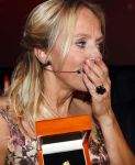Amsterdam 13 oktober 2016
Televizierring 2016 in de heineken music Hall. Winnares Floortje Dessing met haar ouders