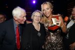 Amsterdam 13 oktober 2016
Televizierring 2016 in de heineken music Hall. Winnares Floortje Dessing met haar ouders