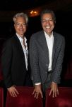 Leiden 9 oktober 2016
PremiÃ¨re Indecent Proposal met Matteo v d Grijn Roos v Erkel en Chris tates. Frank sanders met vriend