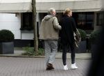 Amsterdam 8 oktober 2016
Frits Kroymans met een vriendin op de cornelis schuytstraat