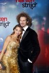 Amsterdam 24 oktober 2016
Premiere Hartenstrijd in Tuschinski. Georgina Verbaan met vriend Bram v Leeuwen