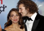 Amsterdam 24 oktober 2016
Premiere Hartenstrijd in Tuschinski. Georgina Verbaan met vriend Bram v Leeuwen