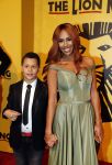 Scheveningen 30 oktober 2016
Premiere the lion king in het circustheater. Glennis Grace met zoontje Tony