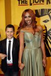 Scheveningen 30 oktober 2016
Premiere the lion king in het circustheater. Glennis Grace met zoontje Tony