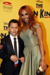 Scheveningen 30 oktober 2016
Premiere the lion king in het circustheater. Glennis Grace met zoontje Tony