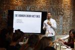 Amsterdam 13 oktober 2016
Presentatie clean meals van Renee Vervoorne en Guy v d Reyden