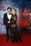 Amsterdam 24 oktober 2016
Premiere Hartenstrijd in Tuschinski. Hadewych Minis met haar man Tibor Lukacs