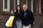 Amsterdam 22 oktober 2016
Harry Mens met zijn vriendin in Amsterdam zuid