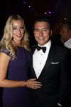 Amsterdam 13 oktober 2016
Televizierring 2016 in de heineken music Hall.
Jan Smit met zijn vrouw