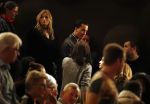 Rotterdam 16 oktober 2016
Premiere Jandino Asporaat met van je familie moet je het hebben in het oude Luxor. Timor Steffens met vriendin Joelle Witschge