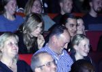 Rotterdam 16 oktober 2016
Premiere Jandino Asporaat met van je familie moet je het hebben in het oude Luxor. Timor Steffens met vriendin Joelle Witschge