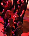 Halfweg 27 oktober 2016
Life after football LAF gala in the sugarfactory. Joelle Witschge met haar ouders Richard en Lia. Ook vriend Timor Steffens was erbij