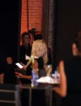 Halfweg 27 oktober 2016
Life after football LAF gala in the sugarfactory. Joelle Witschge met haar ouders Richard en Lia. Ook vriend Timor Steffens was erbij