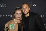 Halfweg 27 oktober 2016
Life after football LAF gala in the sugarfactory. Johnny Heitinga met zijn vroiuw Charlotte Sophie