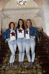 Amsterdam 11 november 2016
CD presentatie K3 Ushuaia, k3 Hanne Verbruggen, Marthe De Pillecyn en Klaasje Meijer in het Amstel Hotel