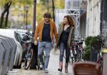 Amsterdam 6 november 2016
Katja Schuurman met haar vriend en aanstaande man Freek van  Noortwijk doen samen boodschappen
