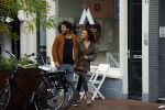 Amsterdam 6 november 2016
Katja Schuurman met haar vriend en aanstaande man Freek van  Noortwijk doen samen boodschappen