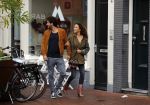 Amsterdam 6 november 2016
Katja Schuurman met haar vriend en aanstaande man Freek van  Noortwijk doen samen boodschappen