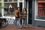 Amsterdam 6 november 2016
Katja Schuurman met haar vriend en aanstaande man Freek van  Noortwijk doen samen boodschappen