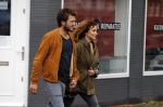 Amsterdam 6 november 2016
Katja Schuurman met haar vriend en aanstaande man Freek van  Noortwijk doen samen boodschappen