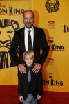 Scheveningen 30 oktober 2016
Premiere the lion king in het circustheater. Kees Boot met zoon