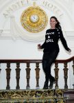 Amsterdam 11 november 2016
CD presentatie K3 Ushuaia, k3 Hanne Verbruggen, Marthe De Pillecyn en Klaasje Meijer in het Amstel Hotel. Kristel Verbeke