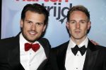 Amsterdam 24 oktober 2016
Premiere Hartenstrijd in Tuschinski. Levi v Kempen met een kennis