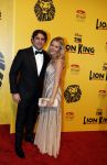 Scheveningen 30 oktober 2016
Premiere the lion king in het circustheater.
Liza Sips met vriend Ralph Mannheim