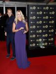 Amsterdam 13 oktober 2016
Televizierring 2016 in de heineken music Hall.
Liza Smit met vrouw Jan smit