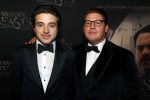 Amsterdam 15 november 2016
Premiere Fantastic beasts in Tuschinski. Martijn en Bickel Krabbe